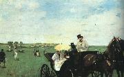 Edgar Degas At the Races in the Country USA oil painting artist